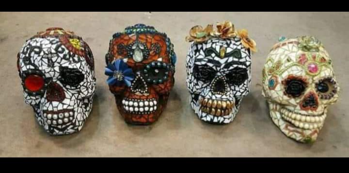 Mosaic Sugar Skull Workshop