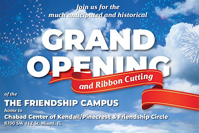 Friendship Campus Grand Opening Community Celebration!