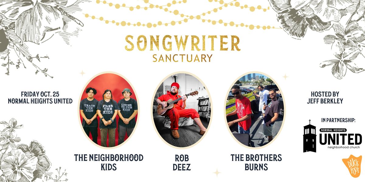 Songwriter Sanctuary October 2024 - MC Edition