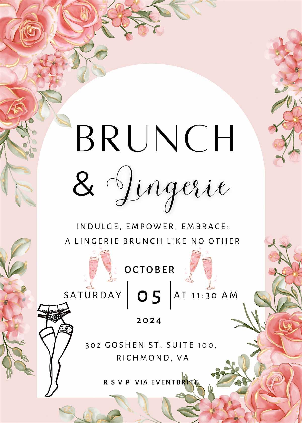 Luxury in Lace Lingerie Brunch