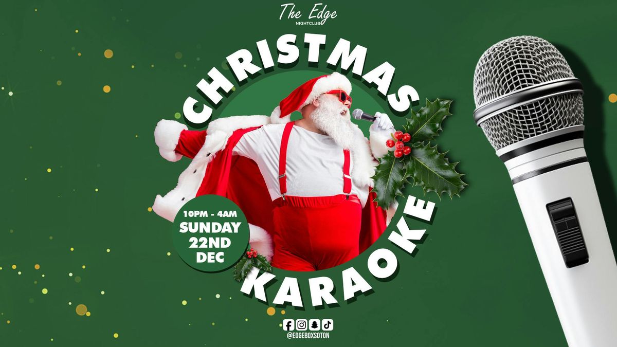 Christmas Karaoke - FREE shot on entry!