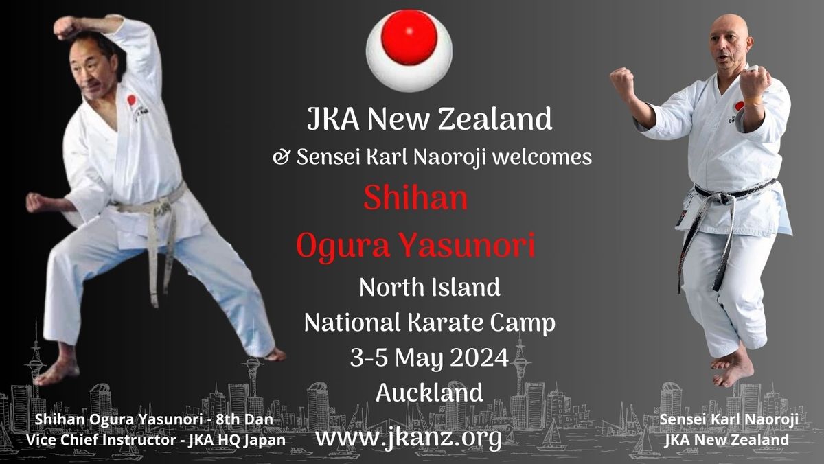 JKANZ Karate Gasshuku in Auckland with Shihan Yasunori Ogura 