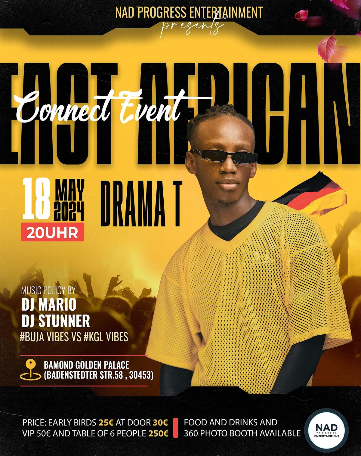 Drama T live in Germany East African Connect