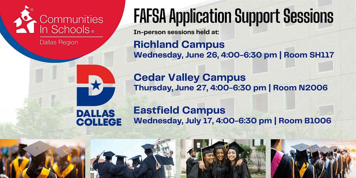 FAFSA Summer Support Sessions - Richland Campus