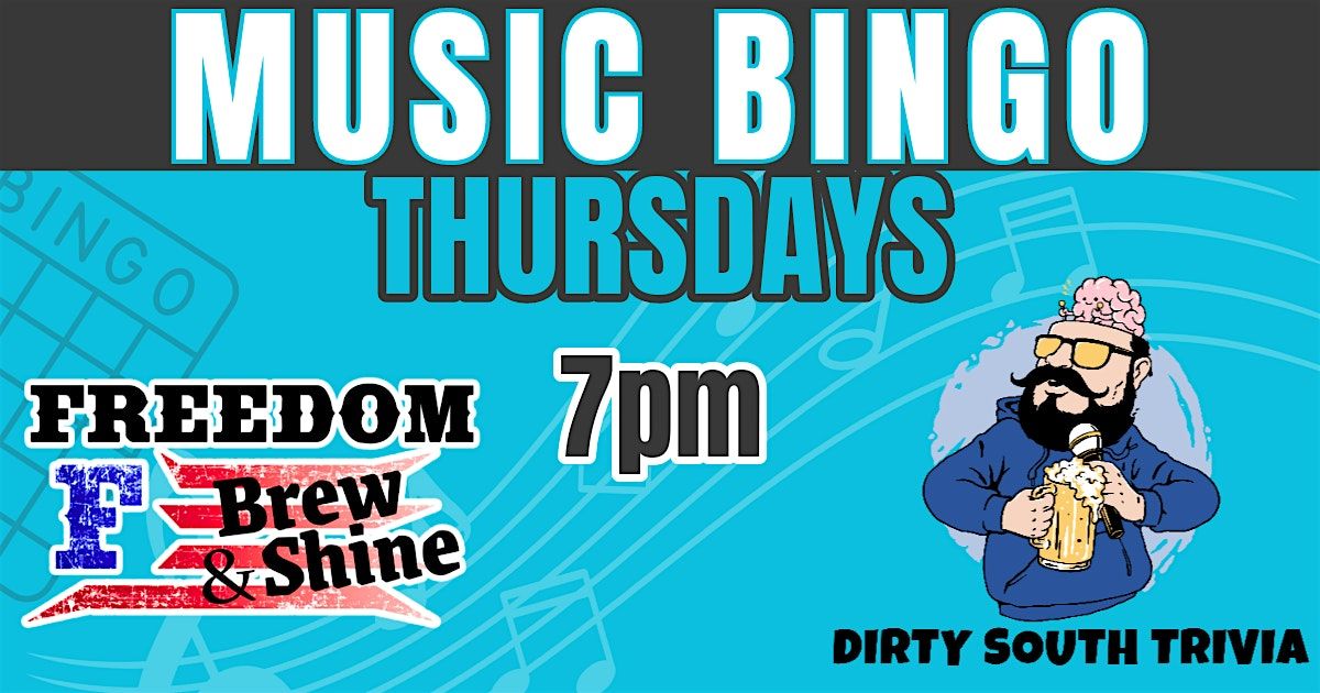 Music Bingo @ Freedom Brew & Shine