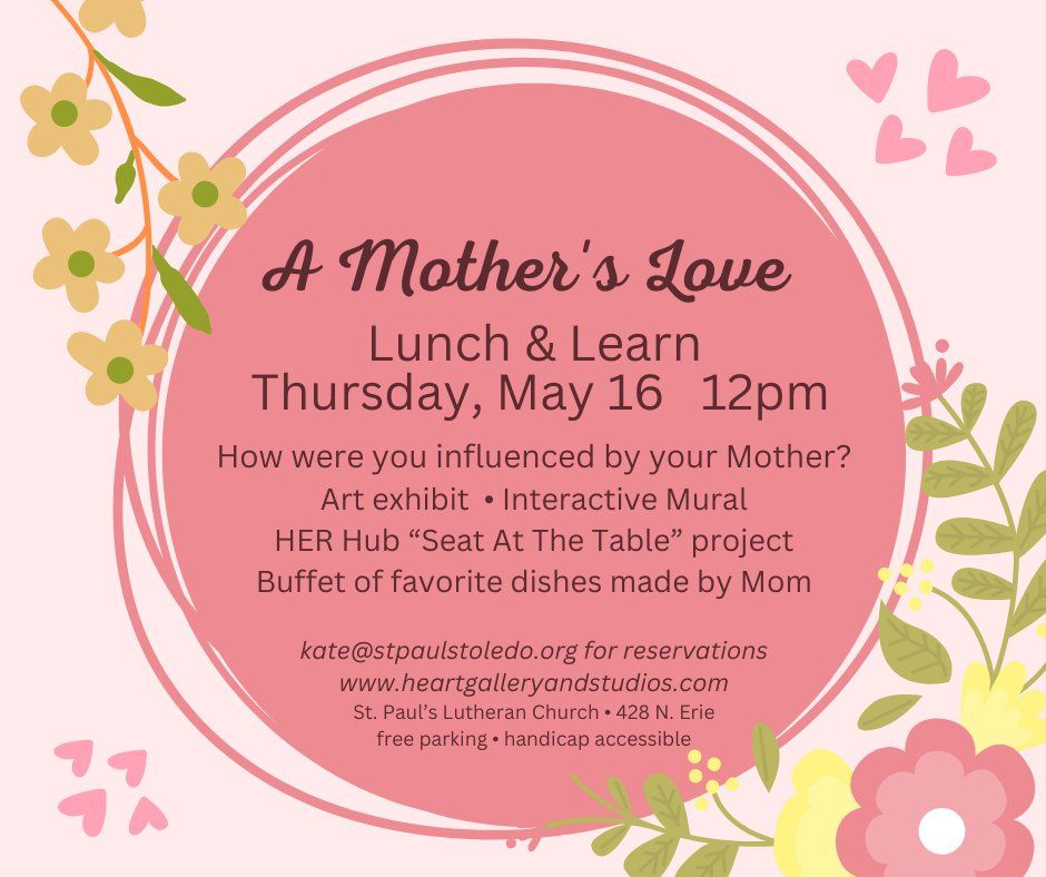 Lunch & Learn - A Mother's Love