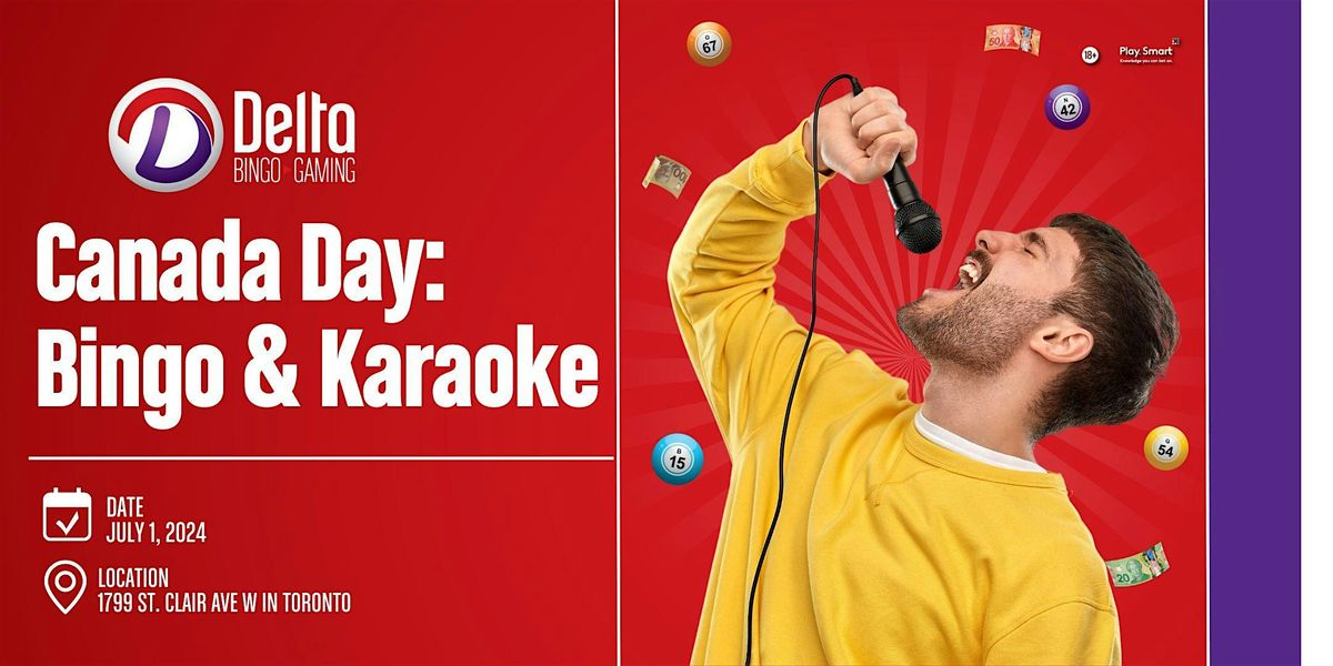 Canada Day Bingo & Karaoke at Delta St. Clair