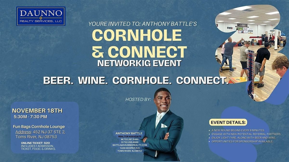 Cornhole & Connect Networking Event