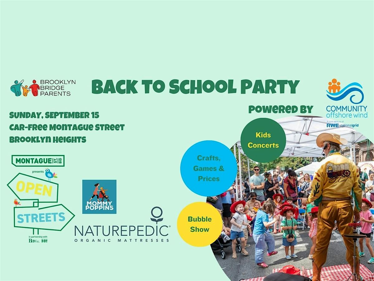 Back to School Party in Brooklyn Heights