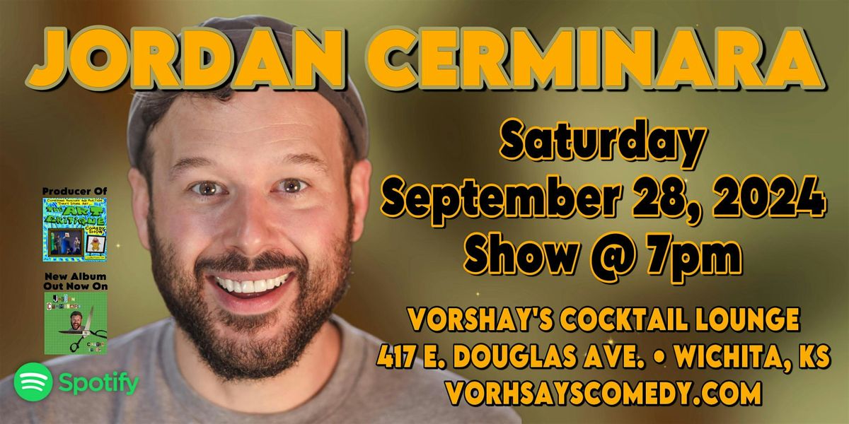 Jordan Cerminara live at Vorshay's!