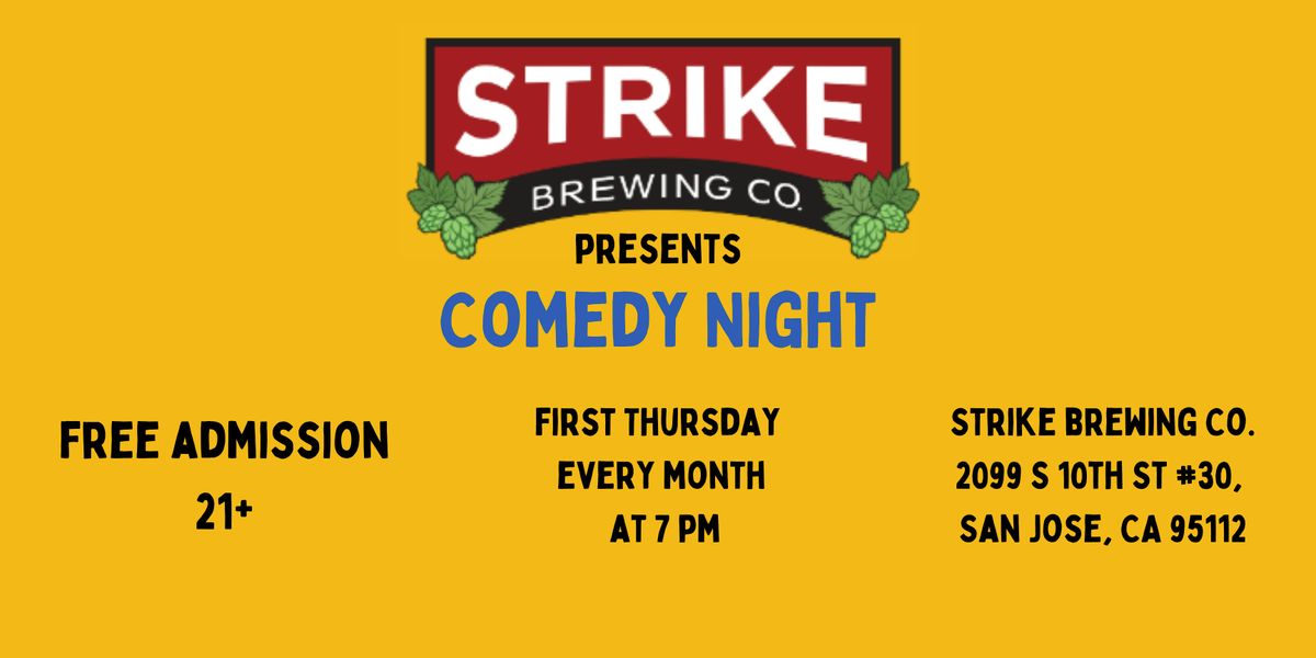 Comedy at Strike Brewing Co.