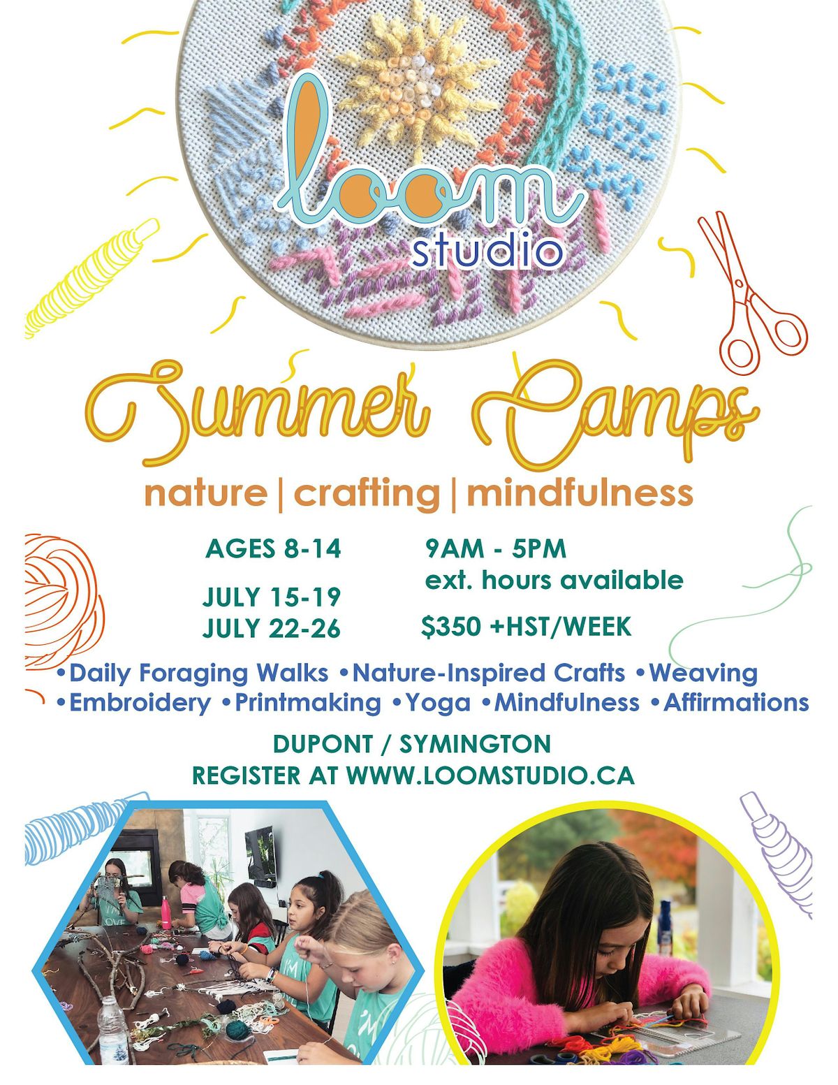 Nature Art Summer Camps Information Session at Loom Studio