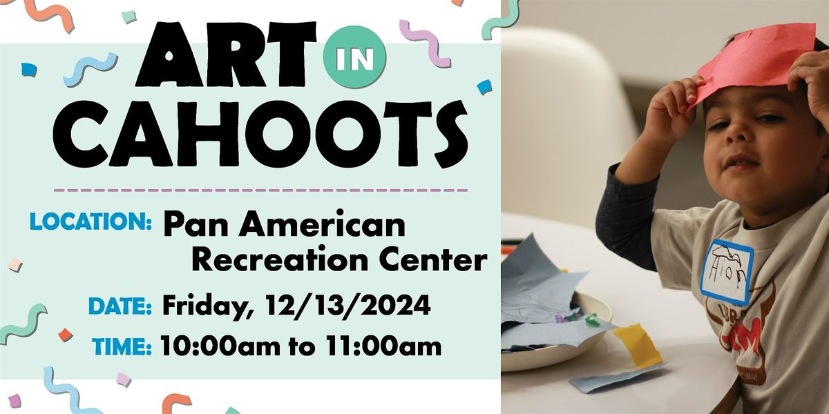 Art in Cahoots @ Pan American - December 2024