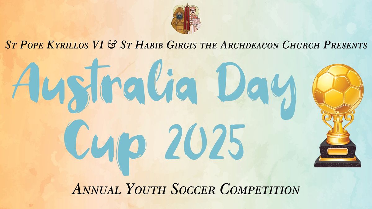 Australia Day Cup 2025 - Annual Youth Soccer Competition