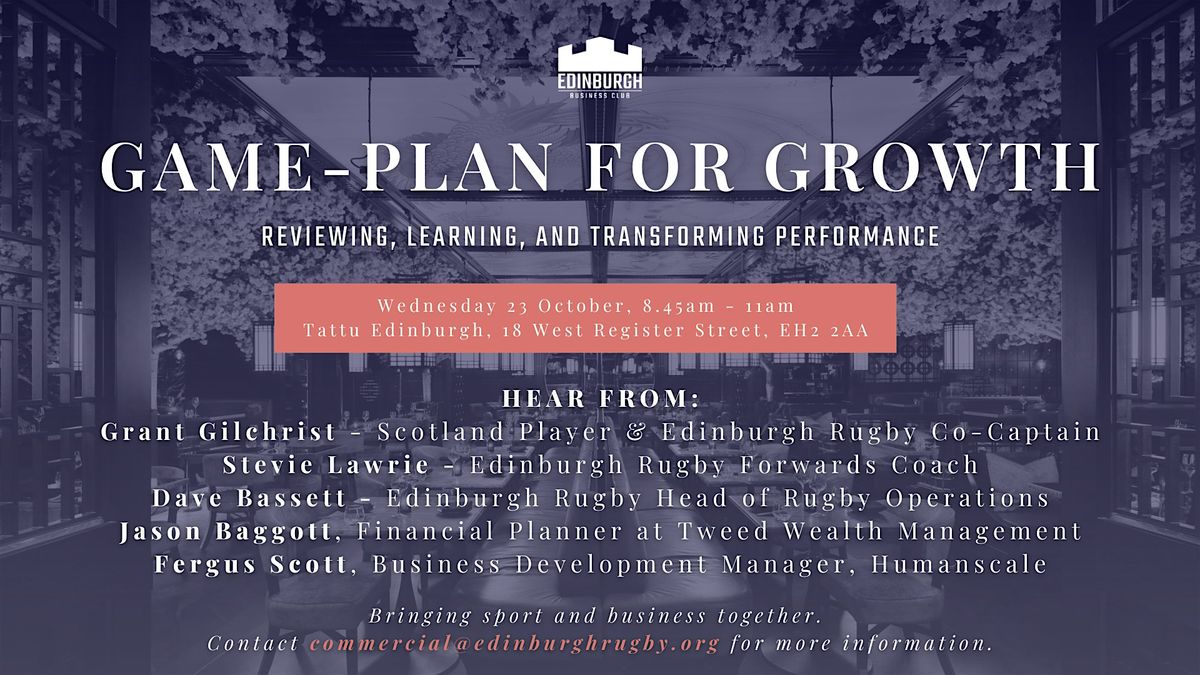 Game Plan for Growth: Reviewing, Learning, and Transforming Performance