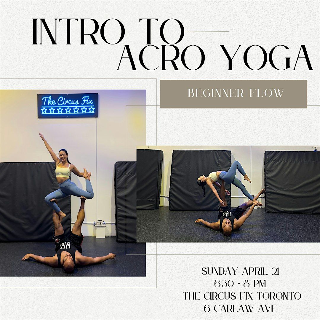 Intro to Acro Yoga Workshop