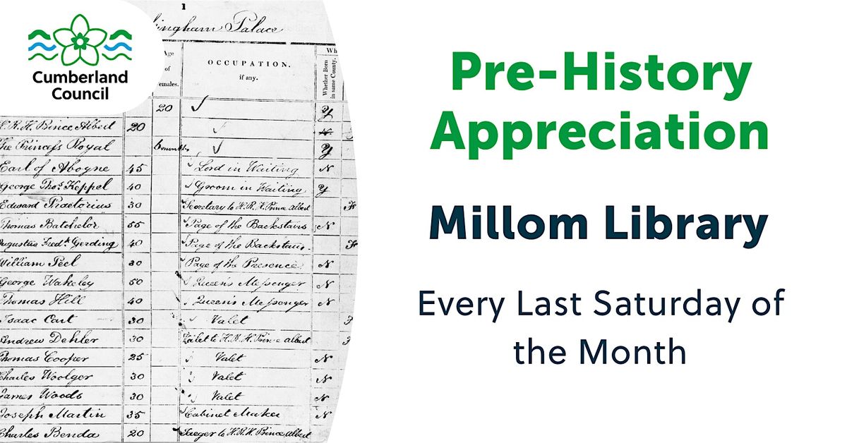 Pre History Appreciation - Millom Library