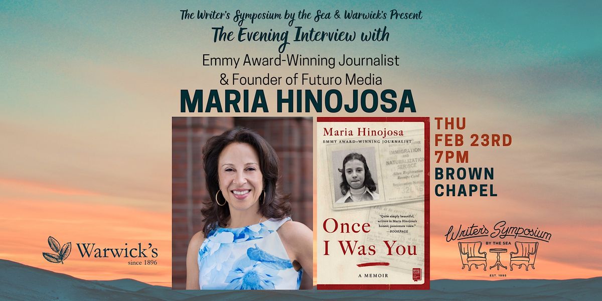 Maria Hinojosa Writers Symposium by the Sea Interview w\/Dean Nelson