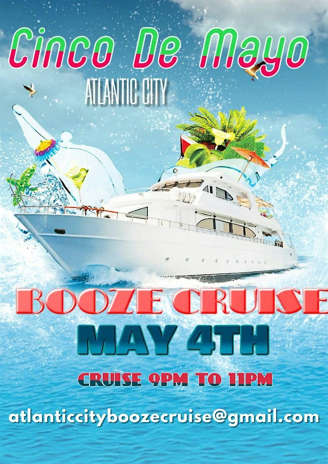 Booze Cruise Cinco de Mayo Weekend - Hosted Bar