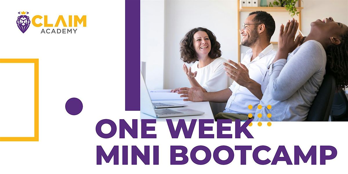 One Week Mini Boot Camp