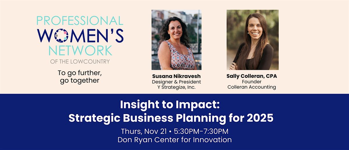 Insight to Impact: Strategic Business Planning for 2025