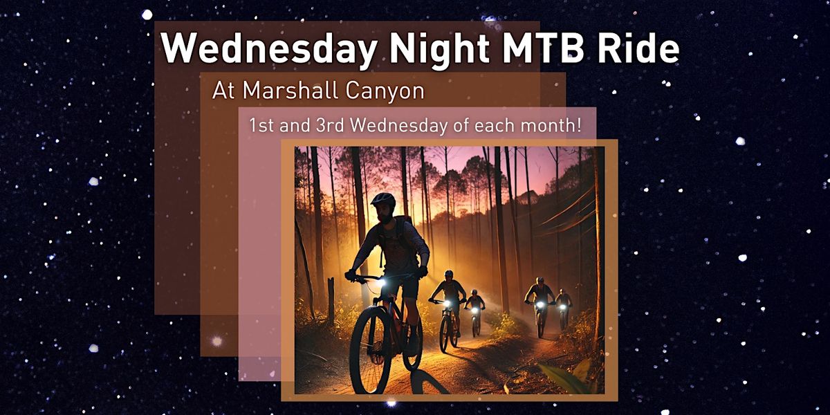 Wednesday Night MTB Ride (1st and 3rd Wednesday)