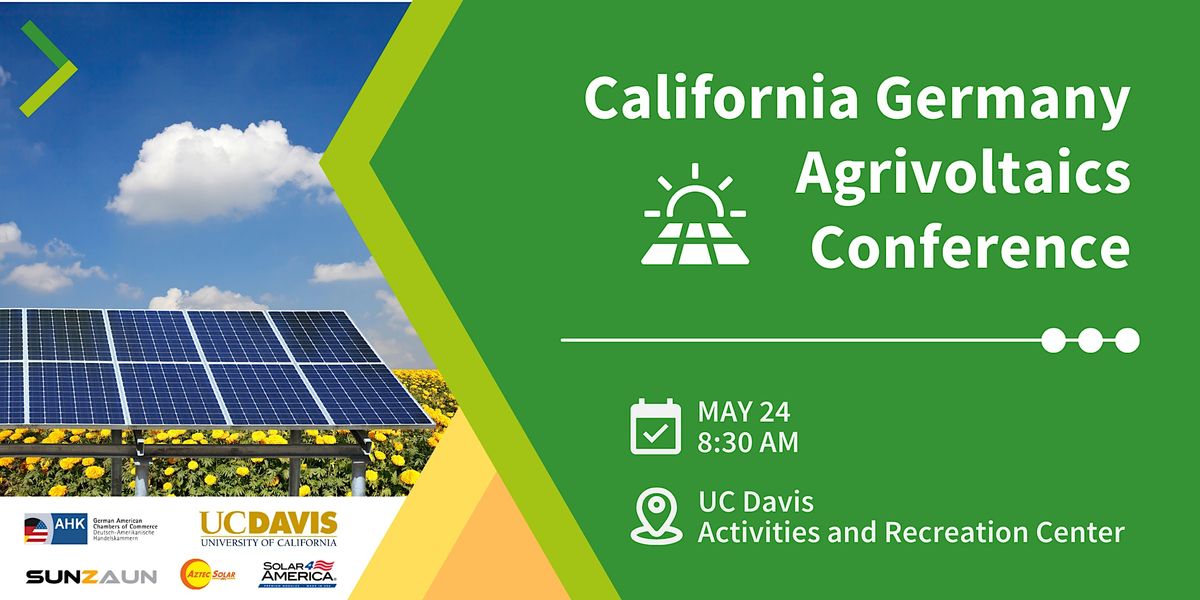 California Germany Agrivoltaics Conference, Activities And Recreation ...