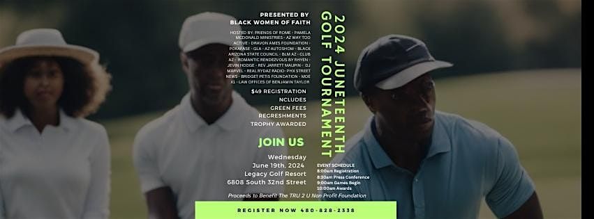 2024 Annual Juneteenth Golf Tournament