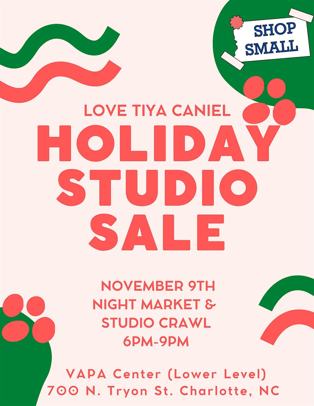 Holiday Studio Sale