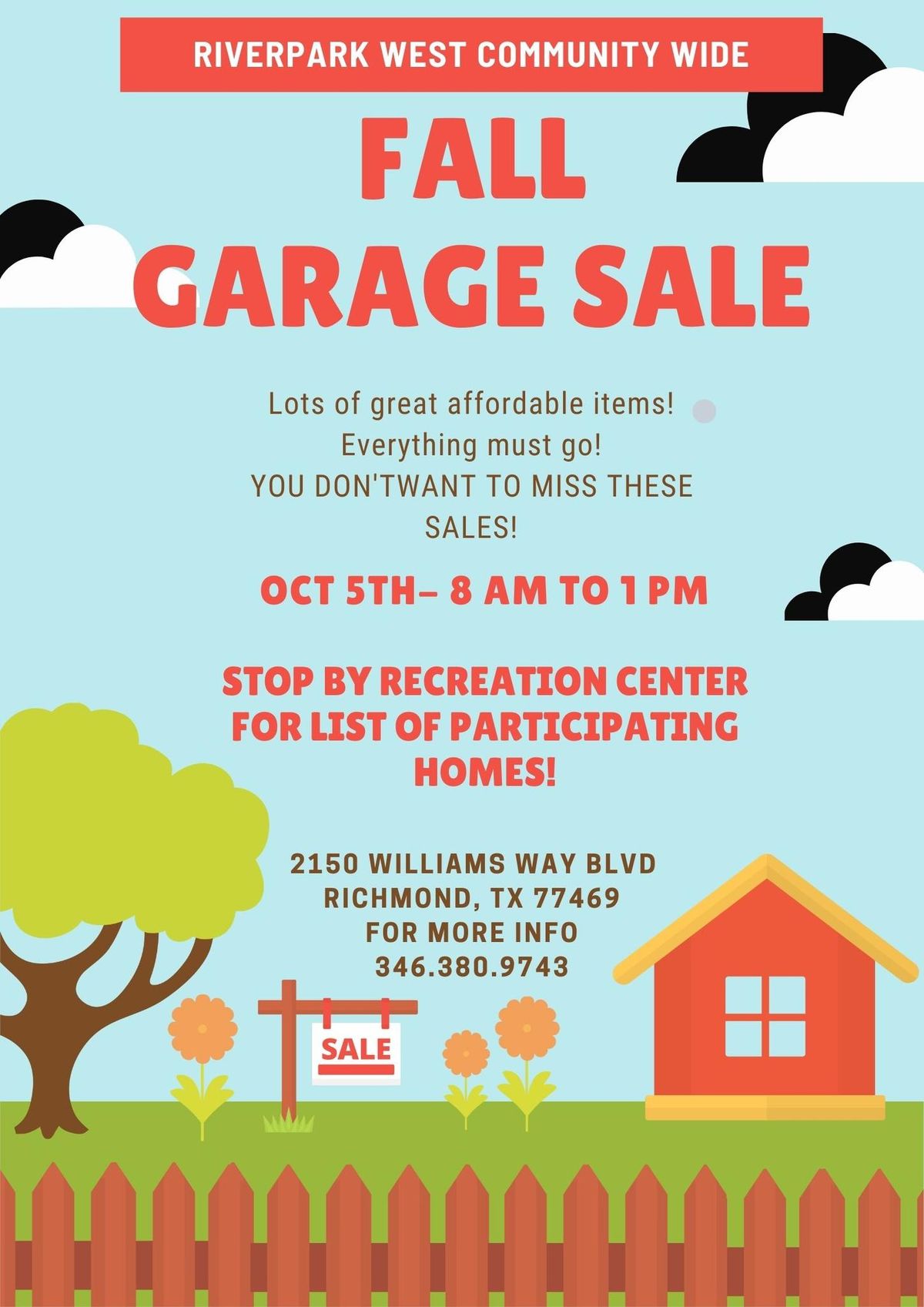 RPW's Community Wide Garage Sale