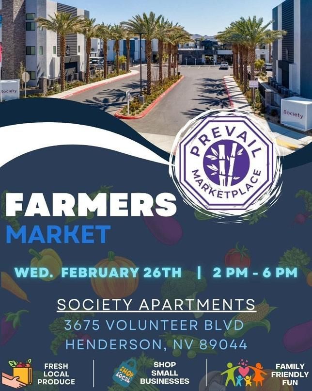 Farmers Market @ Society Apartments