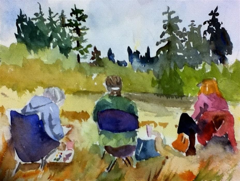 Plein Air Watercolor Pencil Class