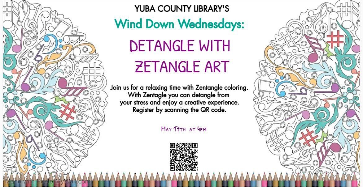 Wind Down Wednesday: Detangle with Zentangle Art