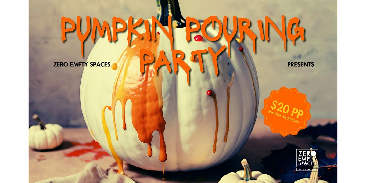 Halloween Pumpkin Pouring Party At Zero Empty Spaces In Gulfstream Park