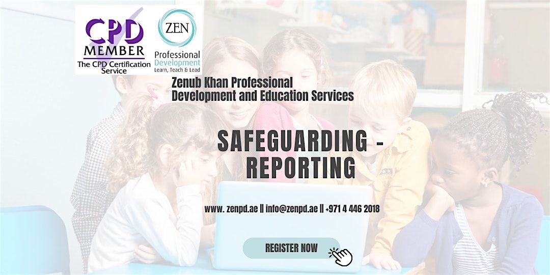 Free webinar - Safeguarding - Reporting