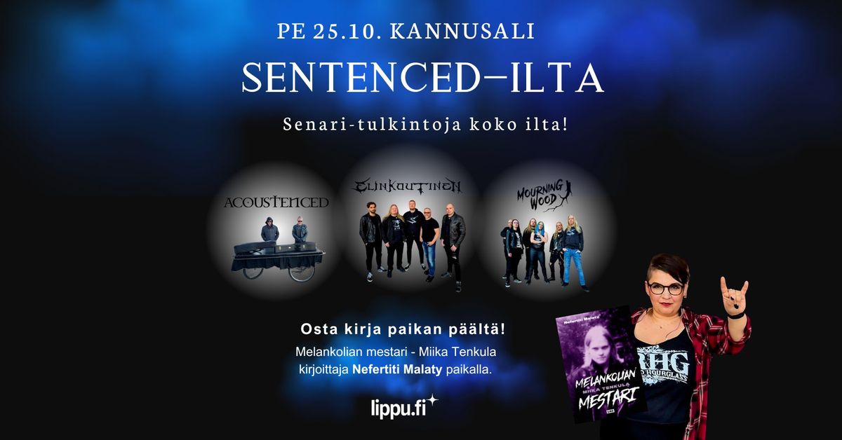 Sentenced -ilta Kannusalissa