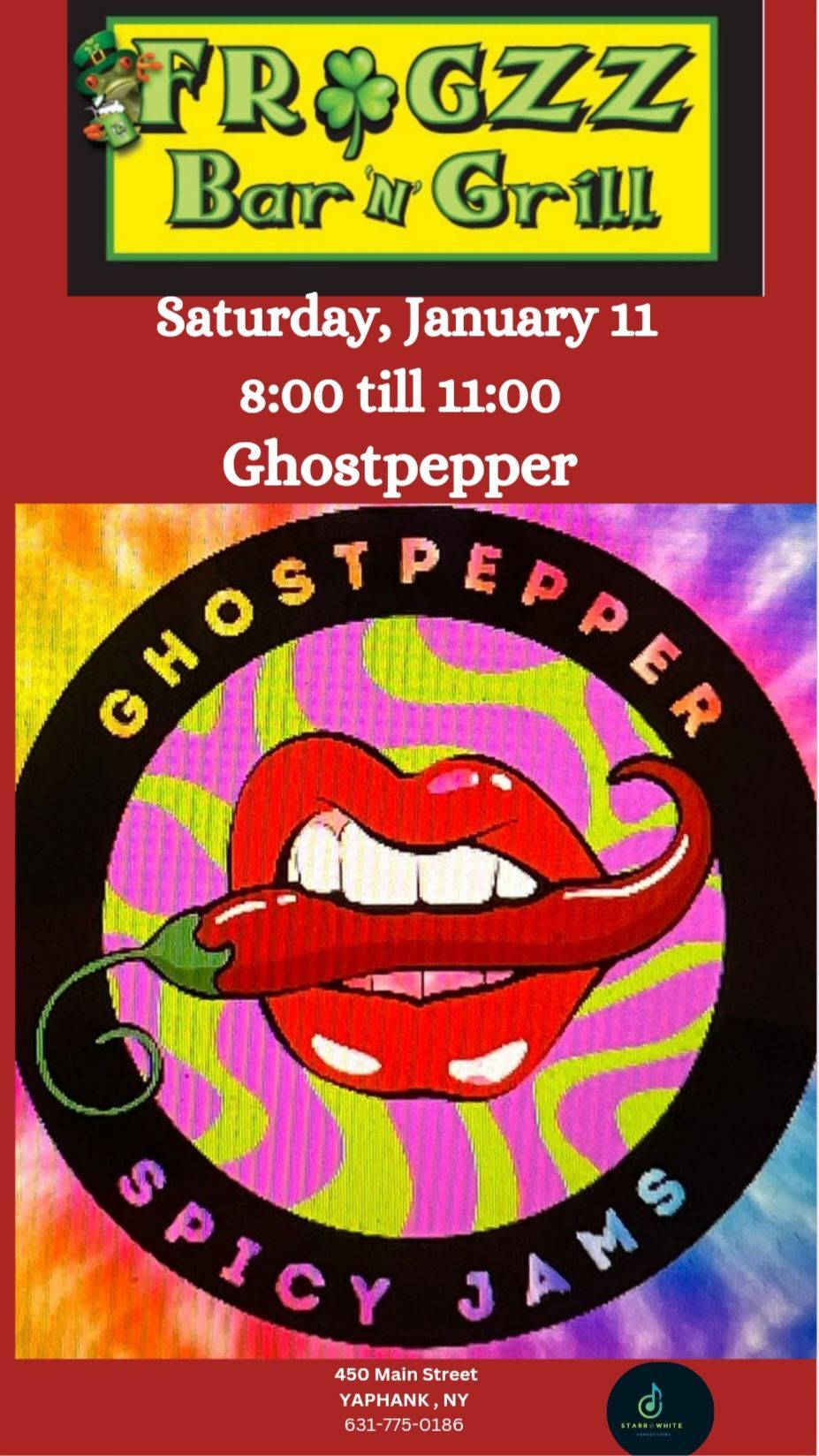 GhostPepper at Frogzz Bar 'N' Grill