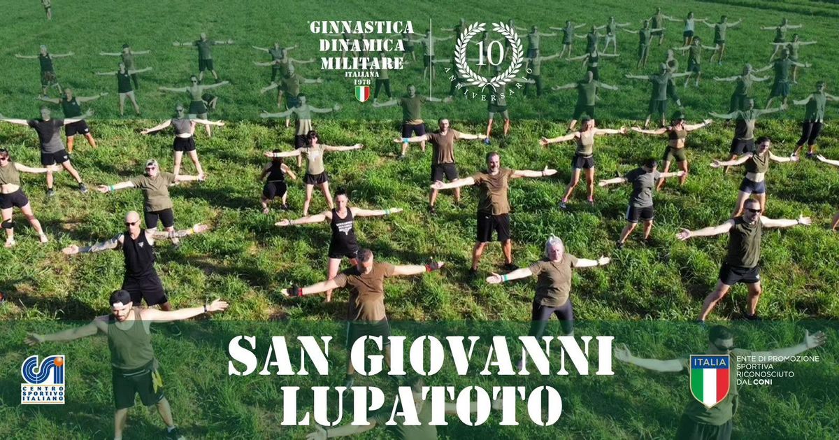 Inizio Stagione 2025 | Prova Ginnastica dinamica militare italiana Sez. San Giovanni Lupatoto