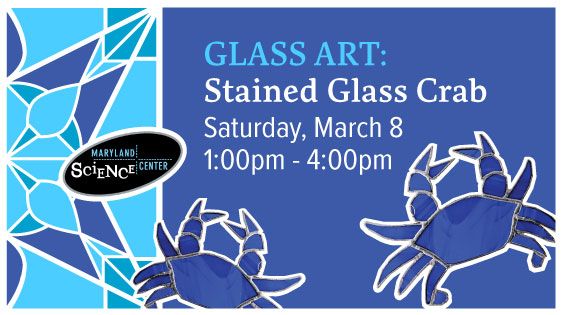 Glass Art: Stained Glass Crab