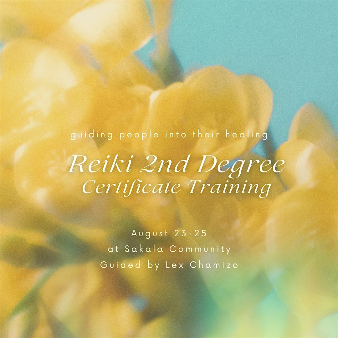 Reiki 2nd Degree Certificate Training