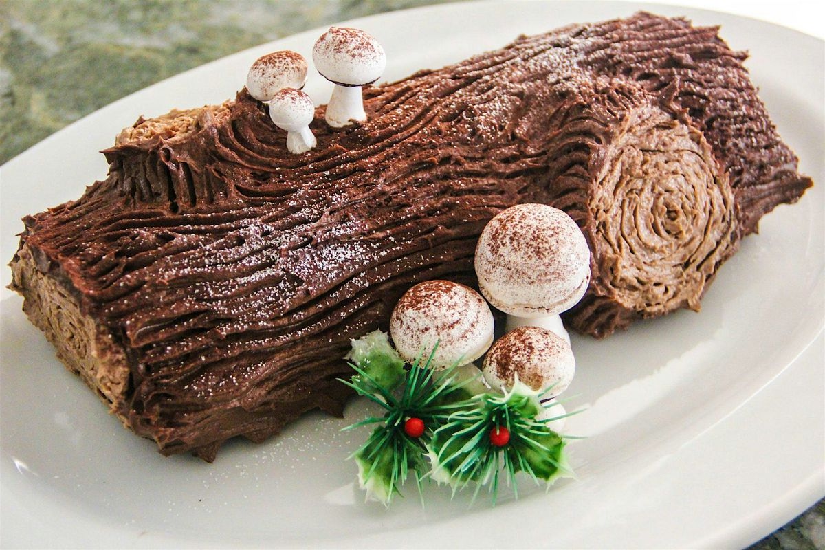 B\u00fbche De No\u00ebl Baking Class - Yule Log