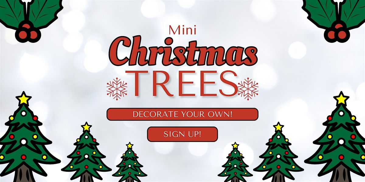 Mini Christmas Tree Workshop