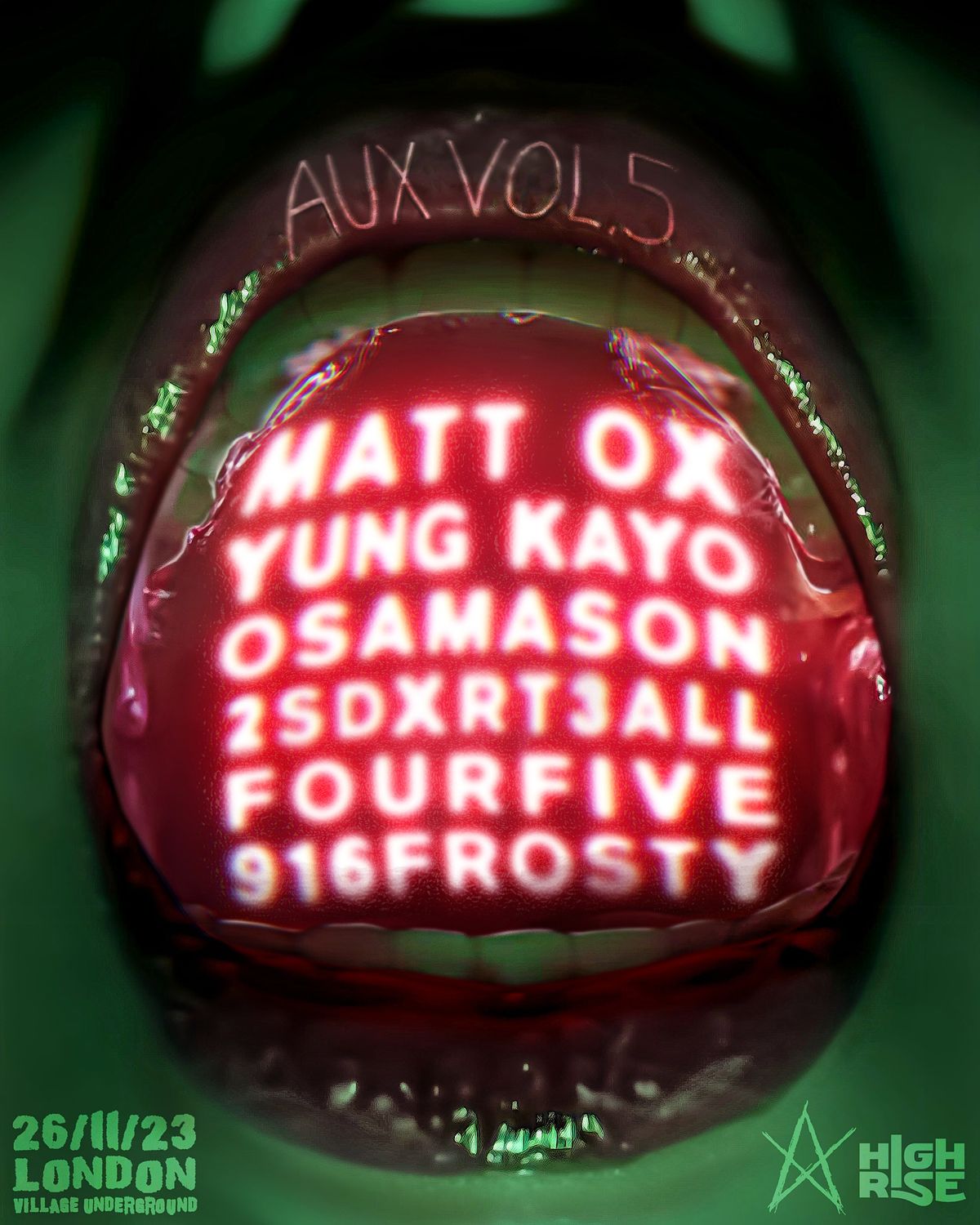 Matt Ox, Yung Kayo, Osamason, 2sdxrt3all, Fourfive & 916Frosty x Aux Vol 5