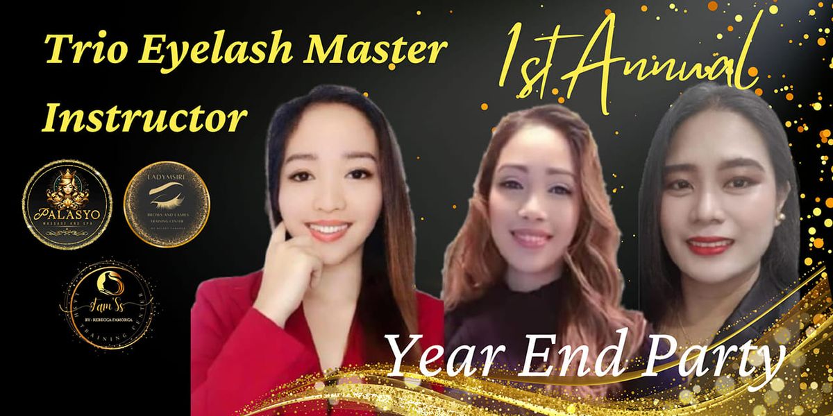 Trio Lash Master & Palasyo Christmas Party