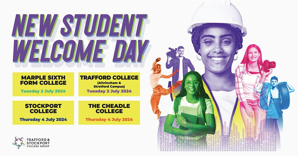 New Student Welcome Day Cheadle College
