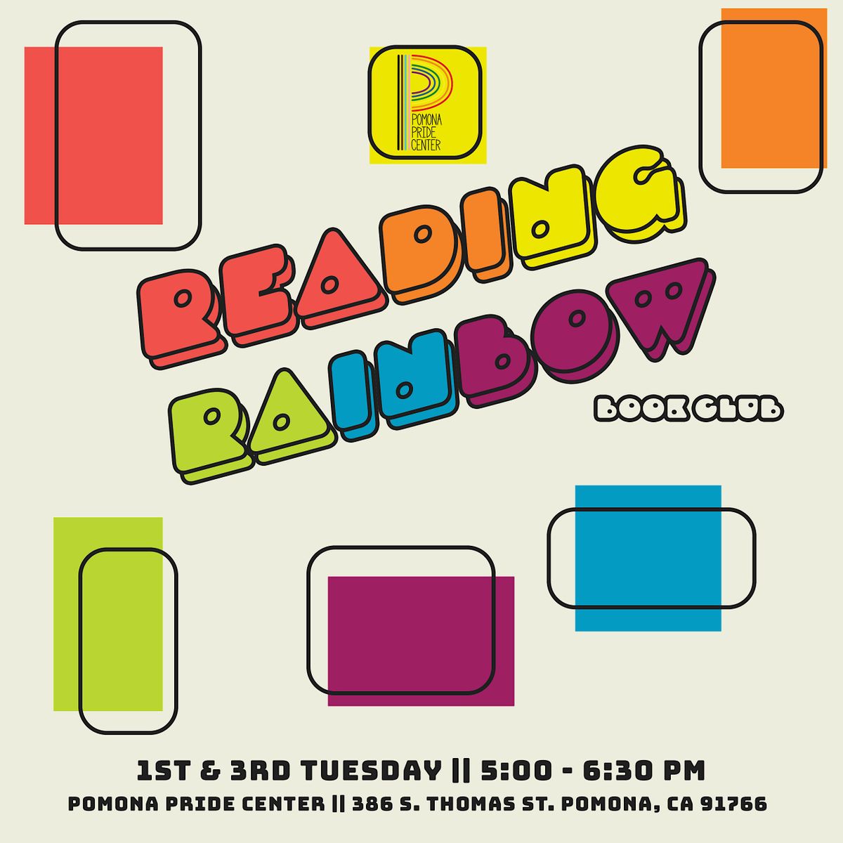 Pomona Pride Center's Reading Rainbow