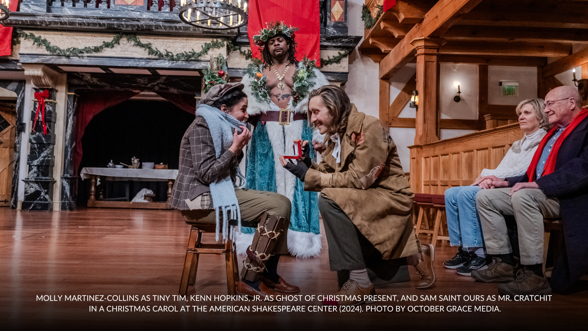 A Sainted Christmas Carol - Iced Scrooge at The Carolina
