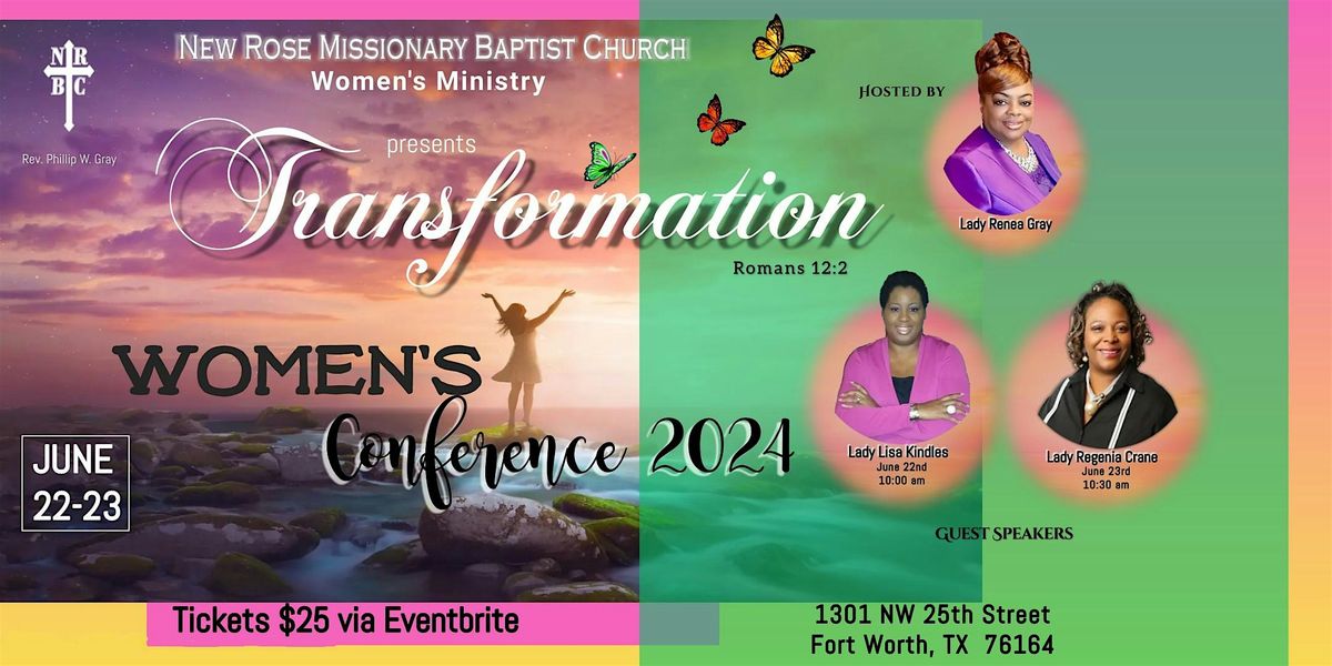 New Rose MBC - Women's Ministry - Women's Conference 2024