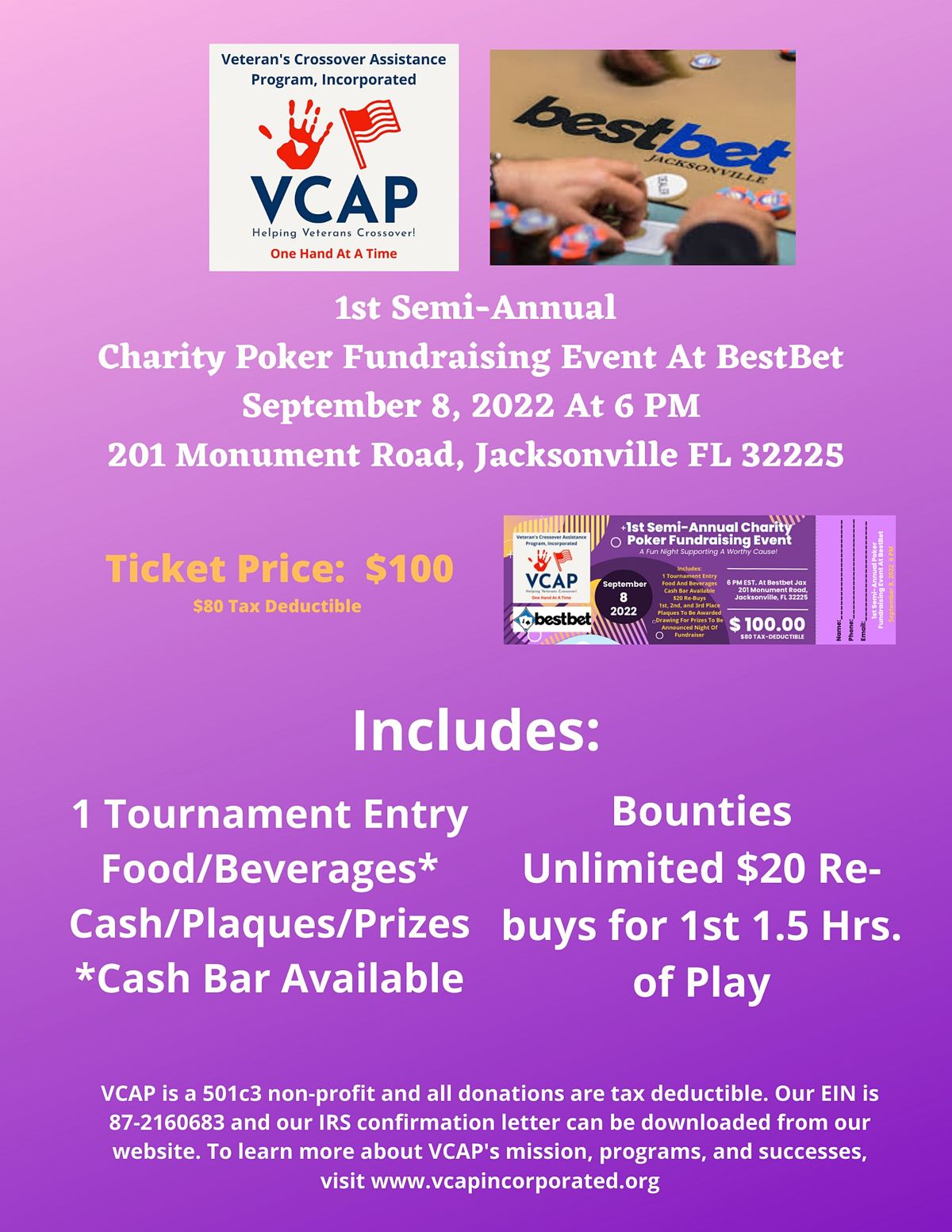Charity Poker Fundraising Event