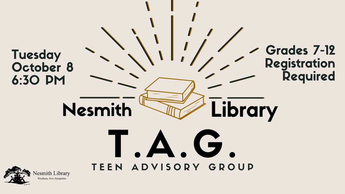 Teen Advisory Group (TAG)